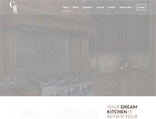 Tablet Screenshot of kitchenofdreams.com